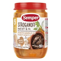 Semper Stroganoff With Beef & Rice - 190 grams