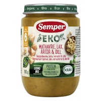 Semper Organic Oats, Salmon & Peas - 190 grams