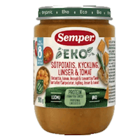 Semper Organic Sweet Potato, Chicken, Lentils And Tomato - 190 grams