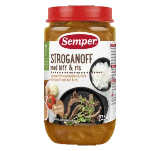 Semper Stroganoff With Beef & Rice - 235 grams