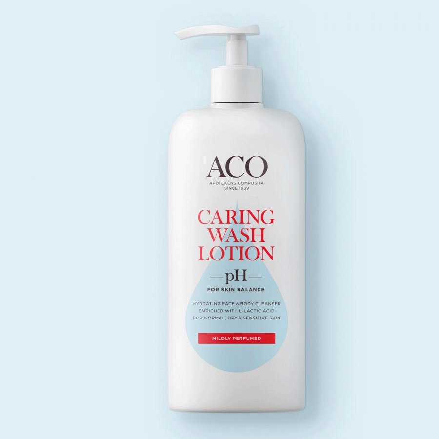 ACO Caring Wash Lotion - 400 ml