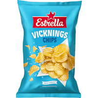 Estrella Potato Chips, Vickningschips - 250 grams