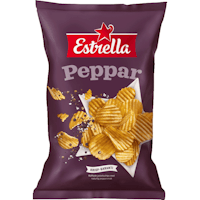 Estrella Potato Chips, Black Pepper - 275 grams