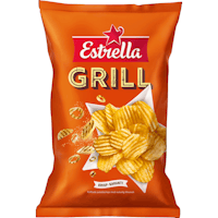 Estrella Potato Chips, Grill - 275 grams