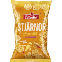 Estrella Stars, Cheese & Onion - 85 grams