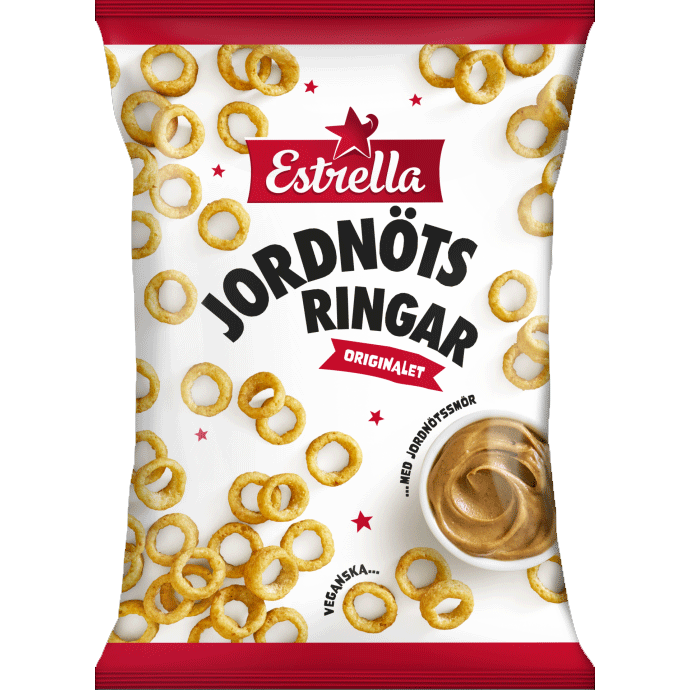 Estrella Peanut Rings - 175 grams - Scandinavian Online Store
