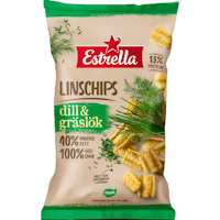 Estrella Lentil Chips Dill & Chives - 110 grams