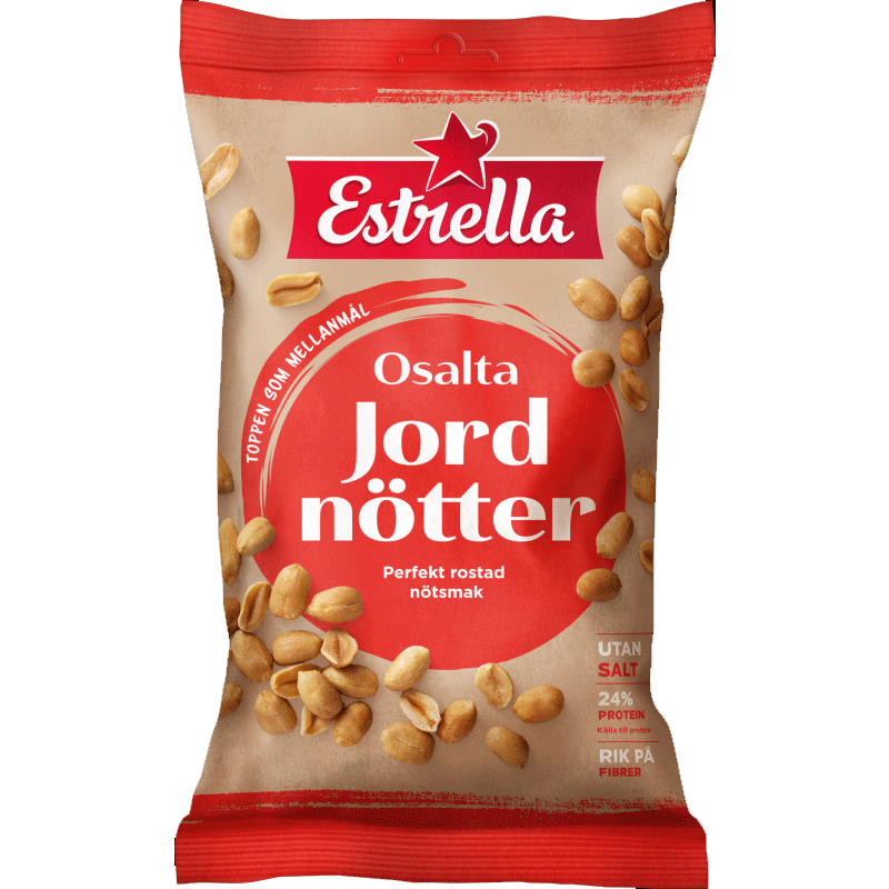 Estrella Peanuts, Unsalted - 250 grams