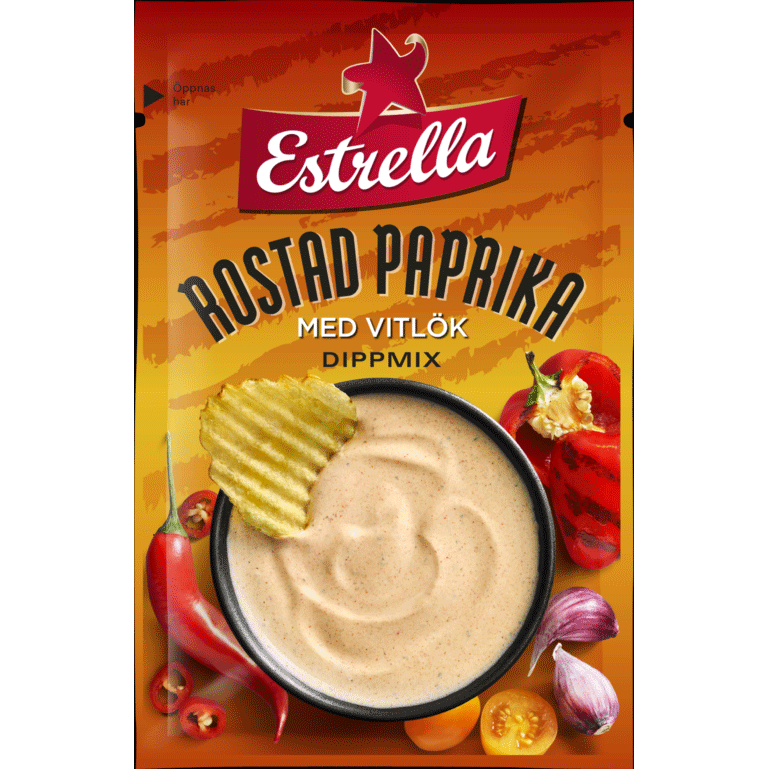 Estrella Dip Mix, Roasted Peppers With Garlic - 24 grams