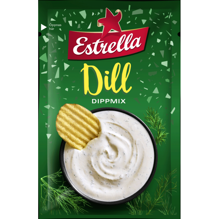 Estrella Dip Mix, Dill - 24 grams