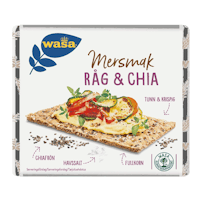 Wasa Mersmak, Rye & Chia - 245 grams