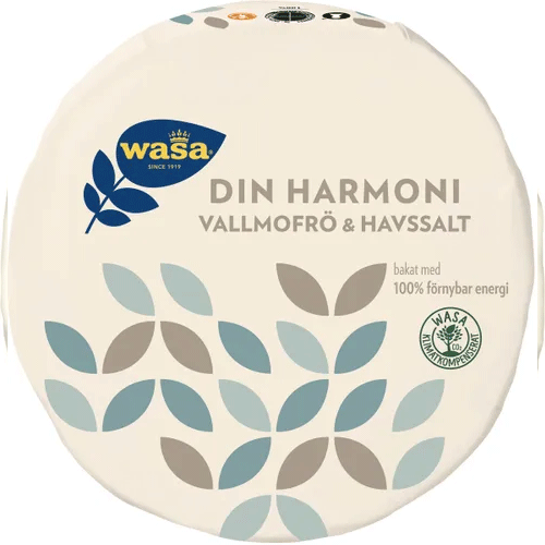 Wasa Din Harmoni, Poppy Seeds And Sea Salt - 260 grams