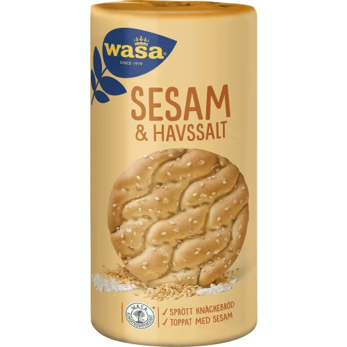Wasa Lilla Runda, Sesame & Sea Salt - 290
