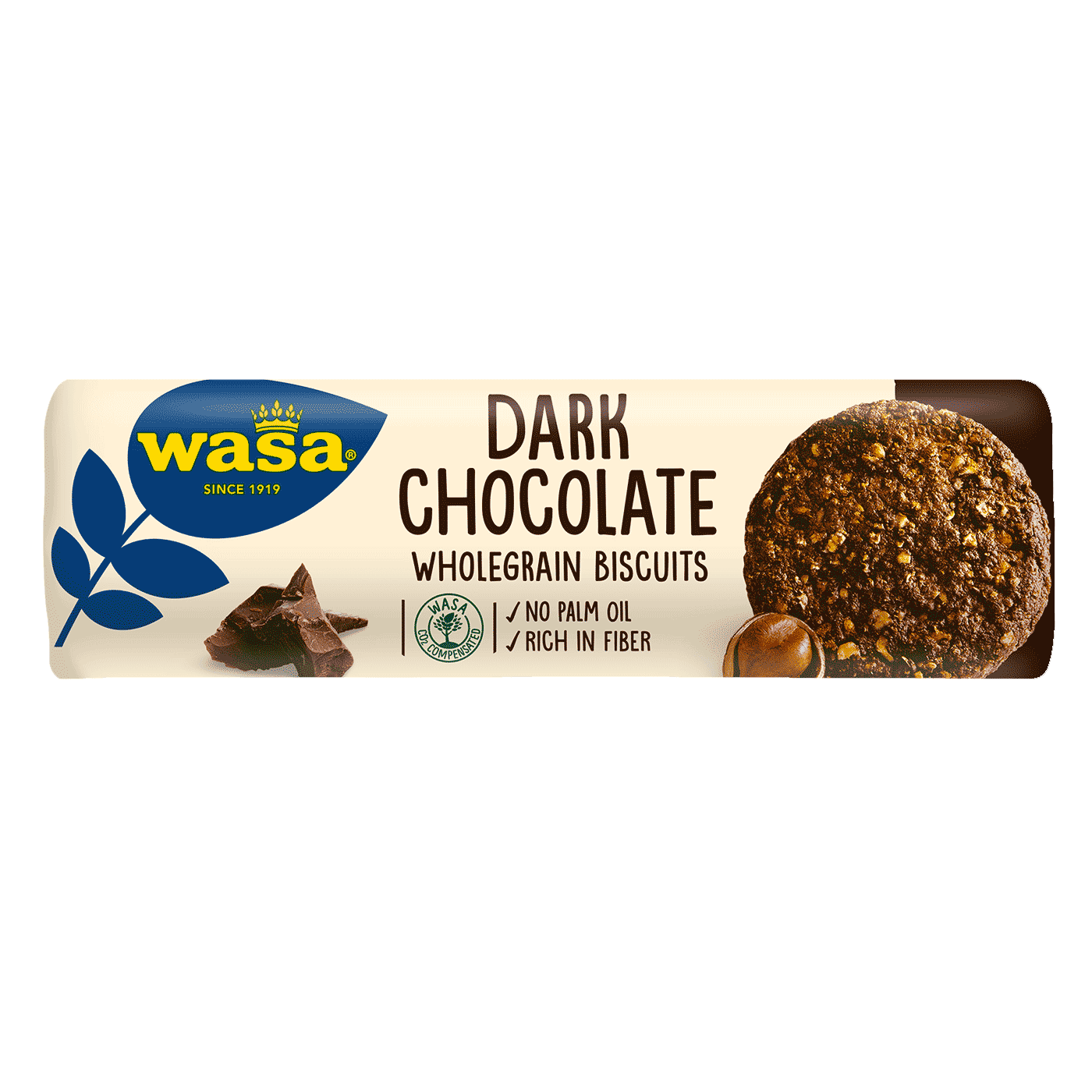 Wasa Dark Chocolate Wholegrain Biscuits - 270 grams