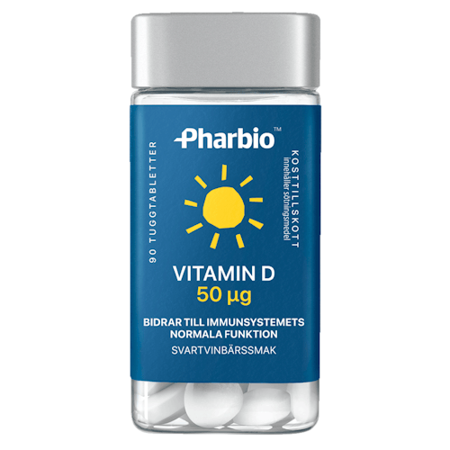 Pharbio Vitamin D - 90 Chewable Tablets