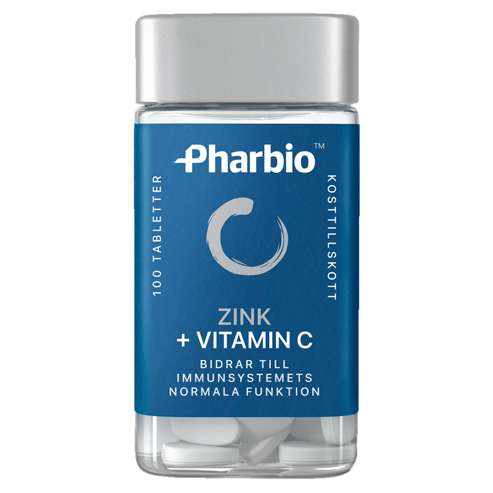Pharbio Zink + Vitamin C - 100 Tablets