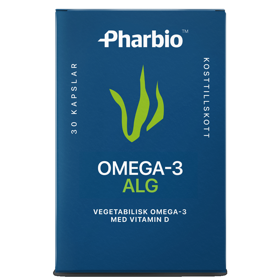 Pharbio Omega3 Algae 30 capsules Scandinavian Online Store