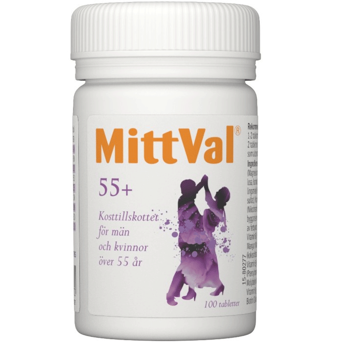 MittVal 55+ - 100 tablets