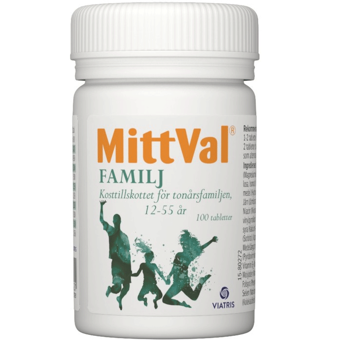 MittVal Family - 100 tablets