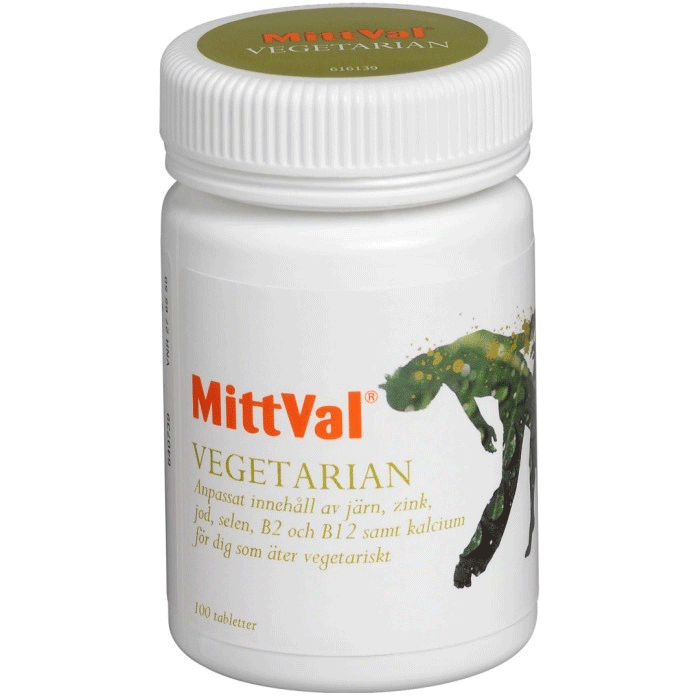 MittVal Vegetarian - 100 tablets