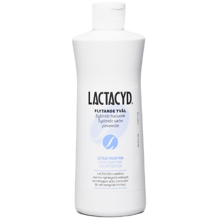 Lactacyd Liquid Soap, Unscented - 500 ml