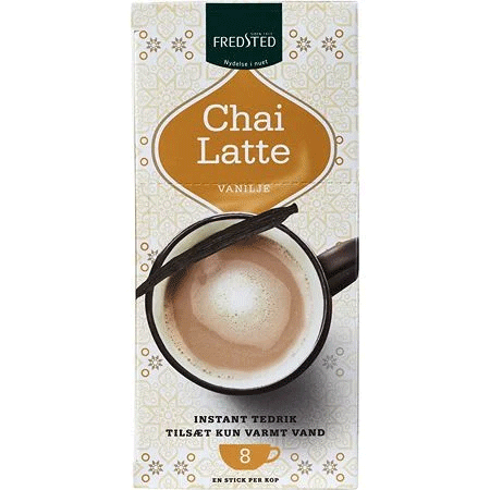 Fredsted Chai Latte Vanille – 8 Portionen