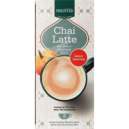 Fredsted Chai Latte Calabaza Especias - 8 porciones