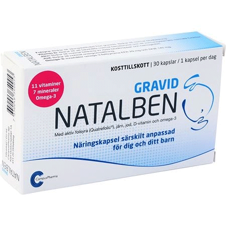 Natalben Pregnant - 30 capsules