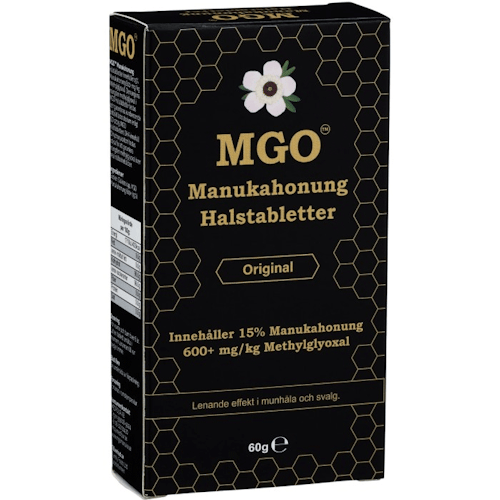 MGO Manuka Honey Throat Lozenges Original 600+ - 60 grams