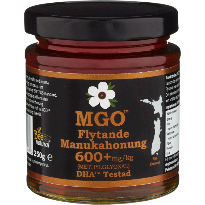 MGO Liquid Manuka Honey 600+ - 250 grams - Scandinavian Online Store