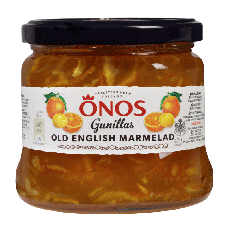 ÖNOS Gunillas Old English Marmelade - 470 grams