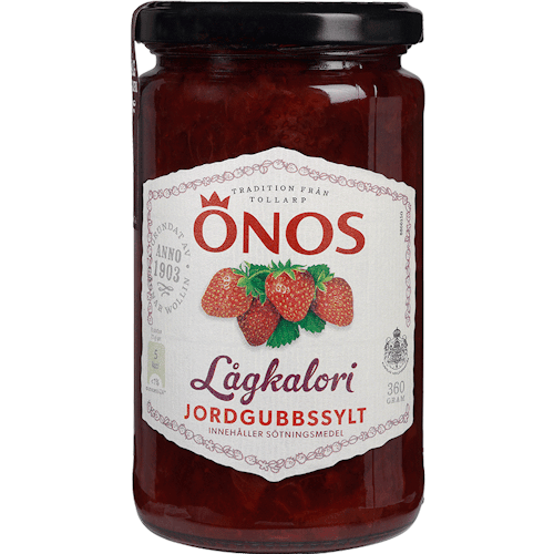 ÖNOS Low-calorie Strawberry Jam - 410 grams