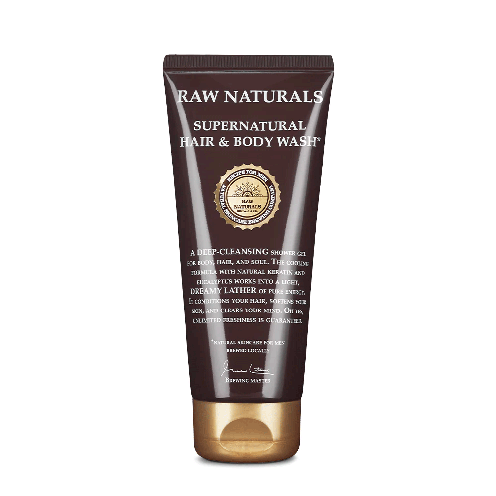 Raw Naturals Supernatural Hair & Body Wash - 200 ml