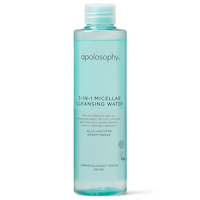 Apolosophy Face 3-in-1 Micellar Cleansing Water, Unscented - 200 ml