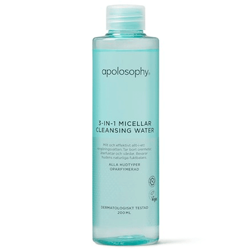 Apolosophy Face 3-in-1 Micellar Cleansing Water, Unscented - 200 ml