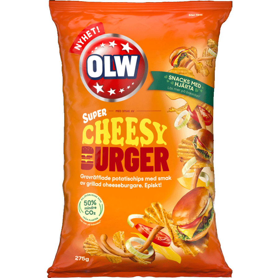 OLW Cheesy Burger - 275 grams