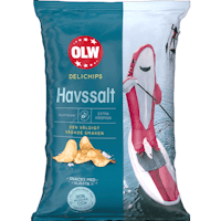 OLW Delichips Sea Salt - 150 grams