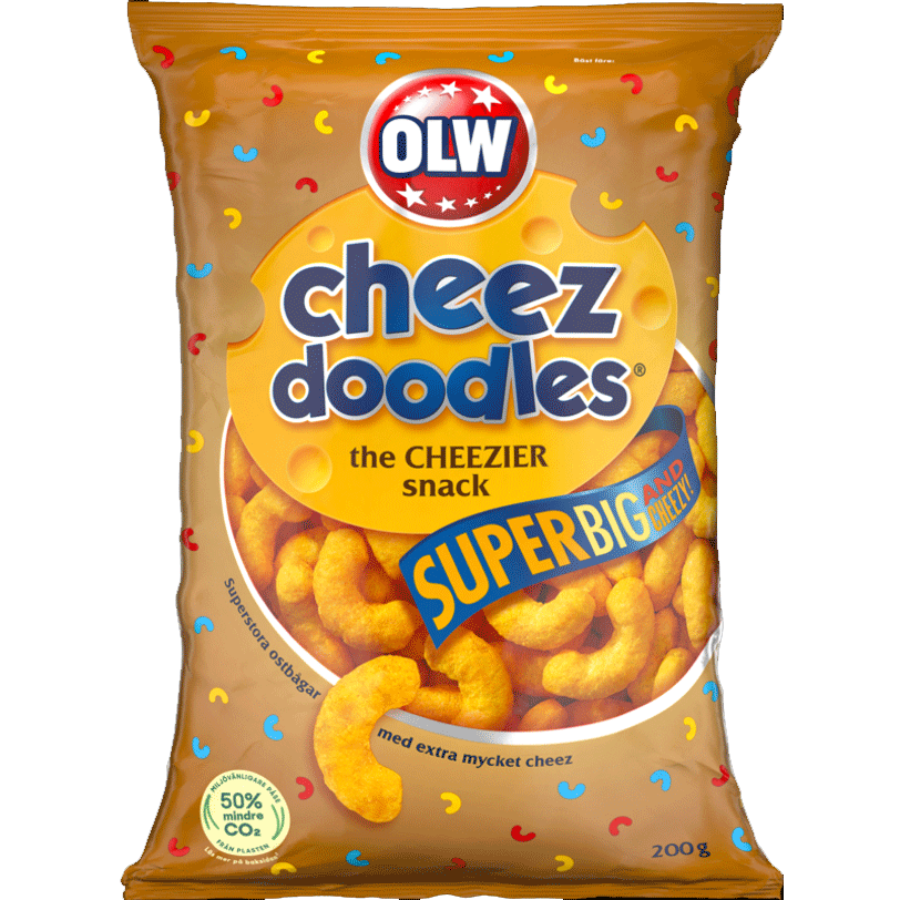 OLW Cheez Doodlez Superbig - 200 grams