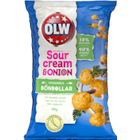 OLW Bean Balls Sourcream & Onion - 90 grams