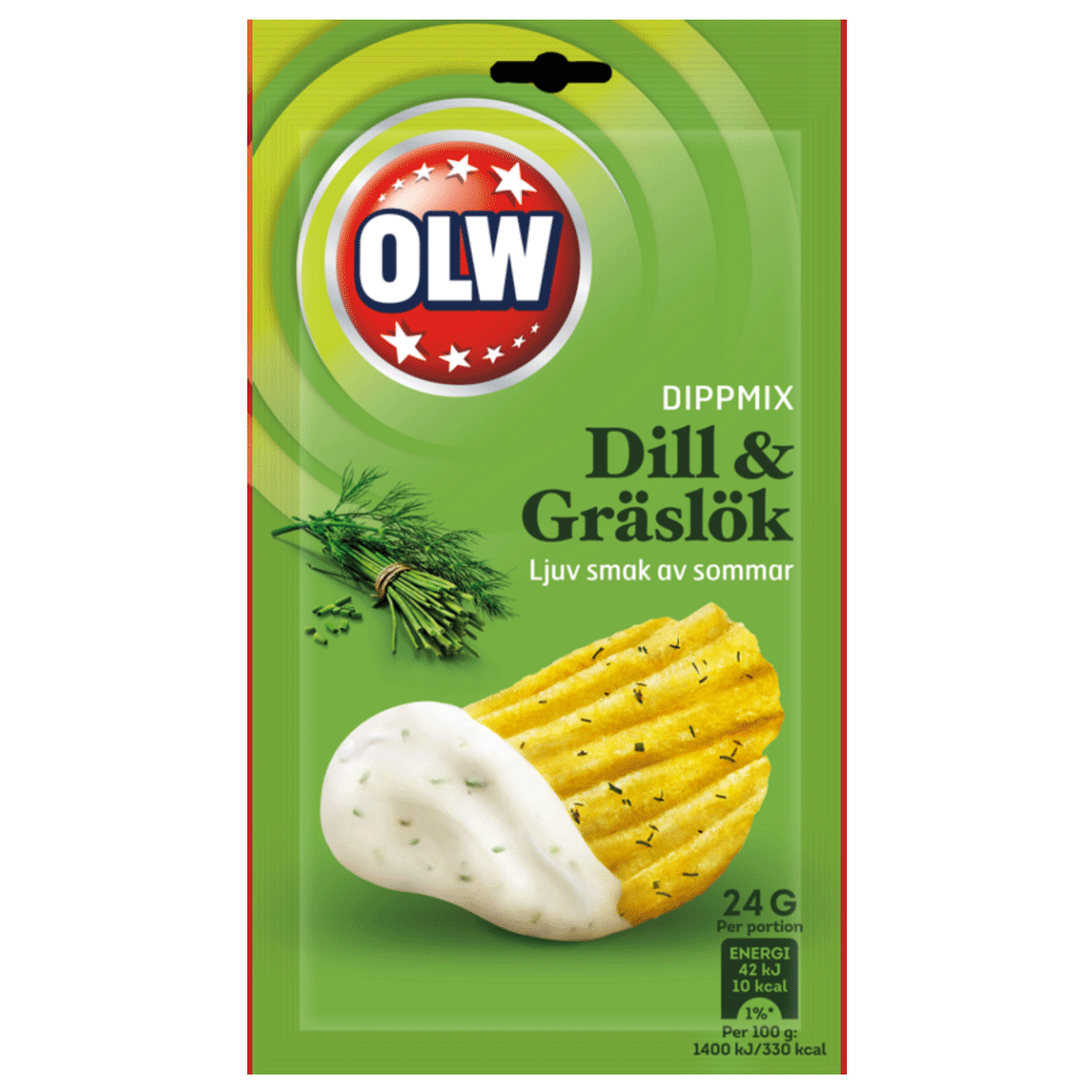 OLW Dip Mix Dill & Chives - 24 grams