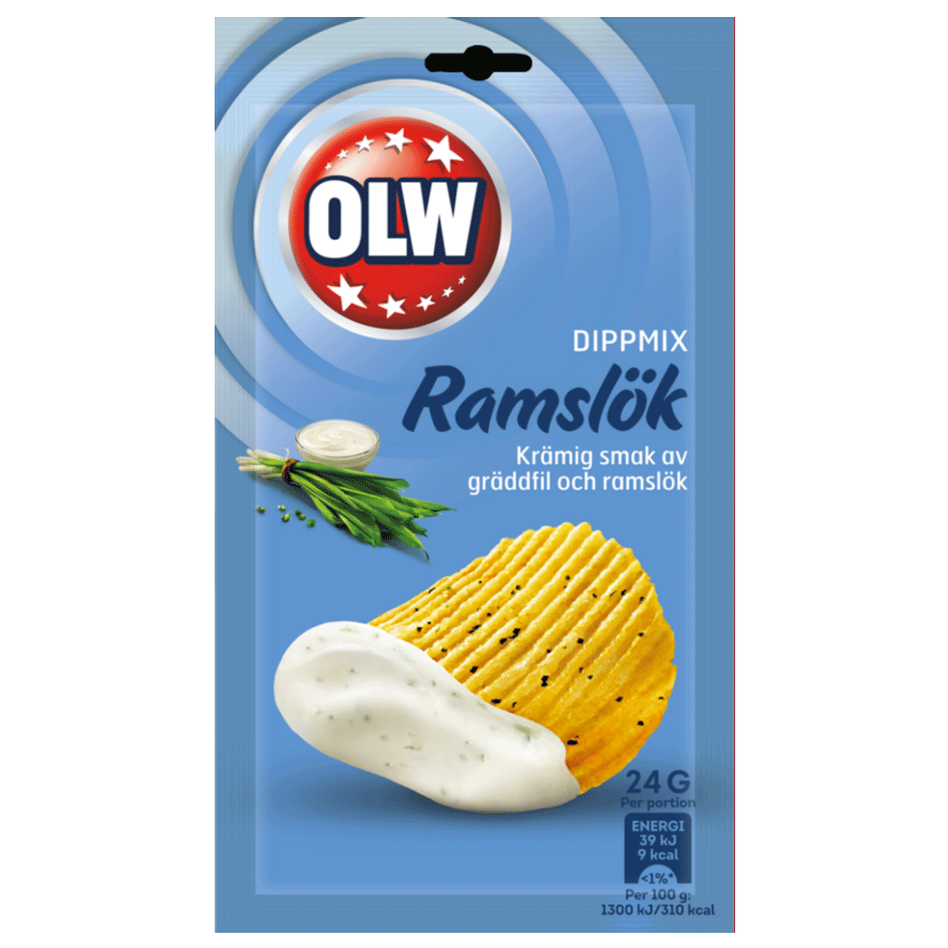 OLW Dip Mix Wild Garlic - 24 grams