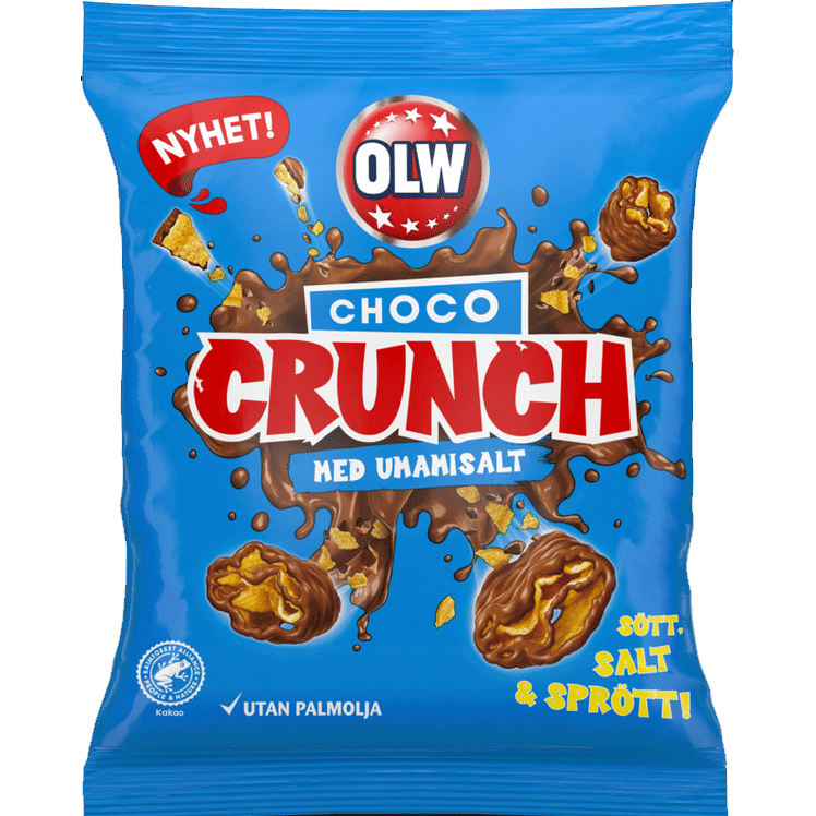 OLW Choco Crunch With Umami Salt - 90 grams