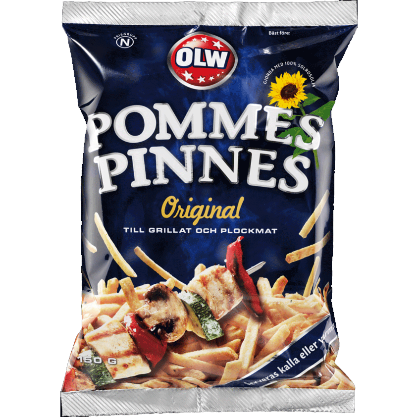 OLW Pommes Pinnes - 150 grams