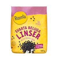 Risenta Black Beluga Lentils - 500 grams