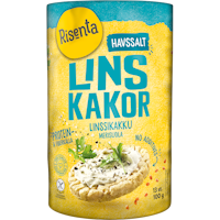 Risenta Lentil Crackers Sea Salt - 100 grams