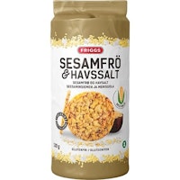 Friggs Corn Crackers, Sesame Seeds & Sea Salt - 130 grams