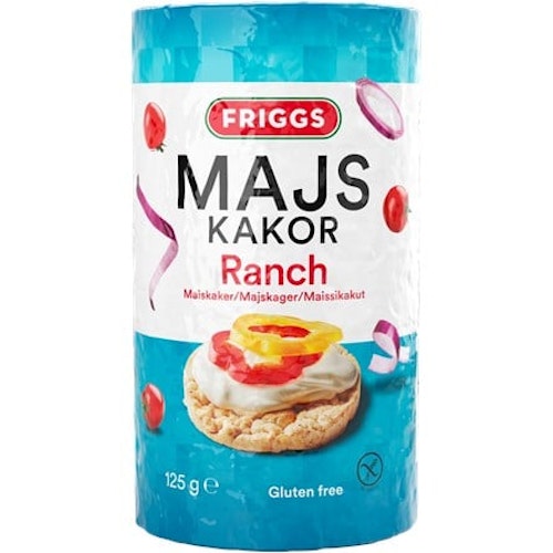 Friggs Corn Crackers Ranch - 125 grams