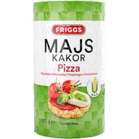 Friggs Corn Crackers, Pizza - 125 grams