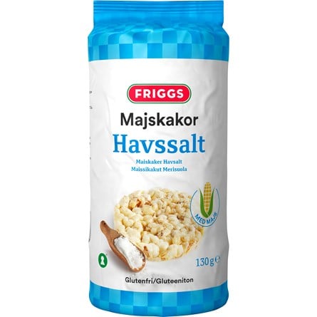Friggs Corn Crackers Sea Salt - 130 grams