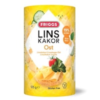 Friggs Lentil Crackers, Cheese - 125 grams